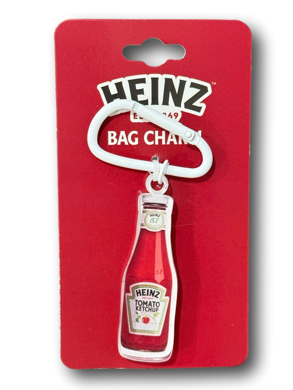 Heinz Tomato Ketchup Bag Charm / Keychain - NWT